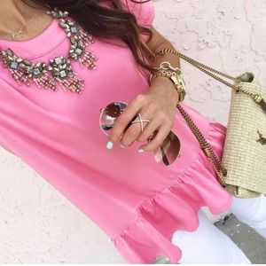 Bloomingdales - Peplum Top